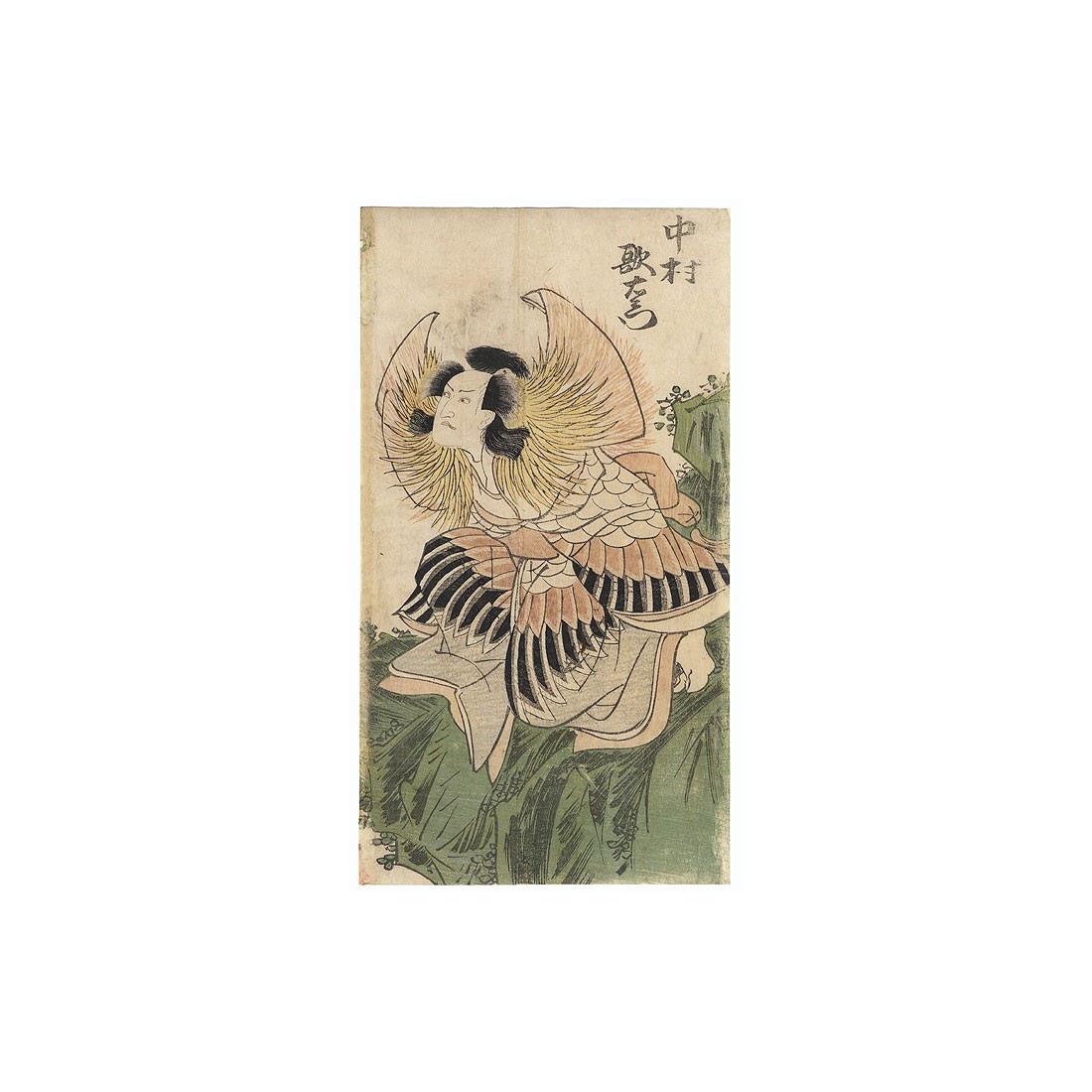 estampe japonaise de Toyokuni I Nakamura Utaemon III 