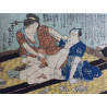 estampe japonaise ukiyoe érotique shunga en vente à Paris chez Rozali'Art Gallery