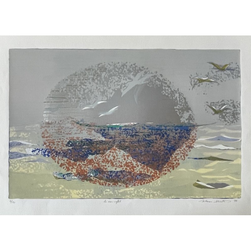 estampe japonaise originale de Shiota Miharu
